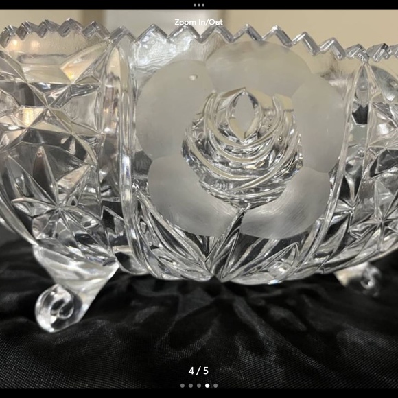 RARE FIND!! Vintage~Beautiful American Brilliant Cut Crystal Bowl - Picture 4 of 6